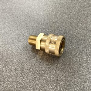 QCCOUPLER 1/4" MNPT BRASS