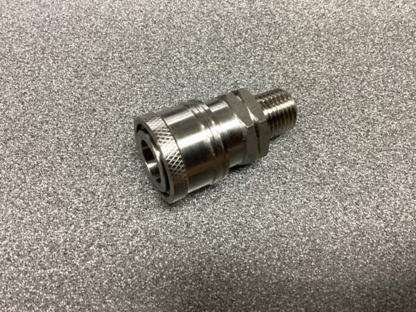 QCCOUPLERSS1/4"MNPT