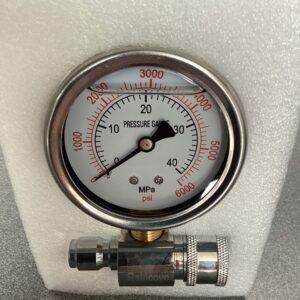 GAUGE 6000 PSI W/QC