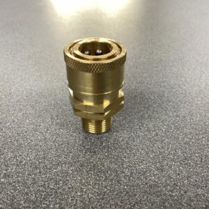 QCSOCKET 3/8” BRASS MPT